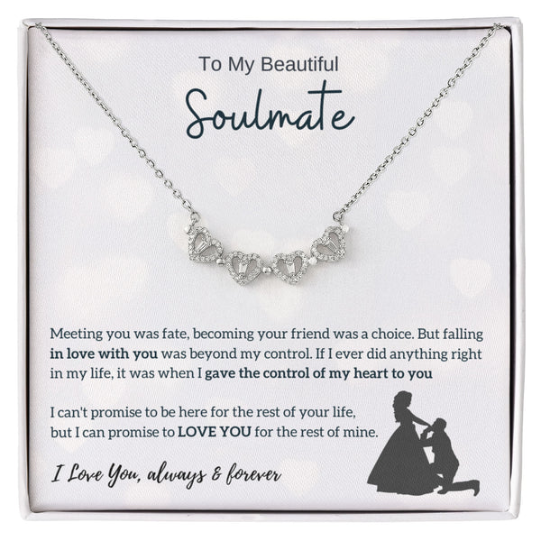 To My Beautiful Soulmate, LOVE YOU for the rest of mine - Magnetic Hearts