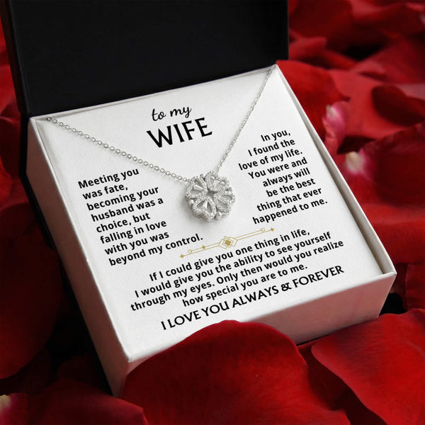 (Only a few left) TO MY WIFE, falling in love with you was beyond my control - Magnetic Hearts