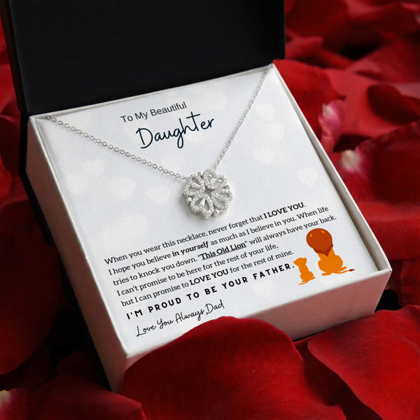 To My Beautiful Daughter, I'm proud to be your Father - Magnetic Hearts