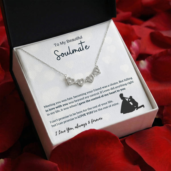To My Beautiful Soulmate, LOVE YOU for the rest of mine - Magnetic Hearts