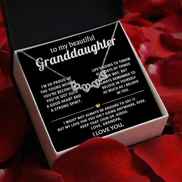 To My Dearest Granddaughter, My love for you is forever.