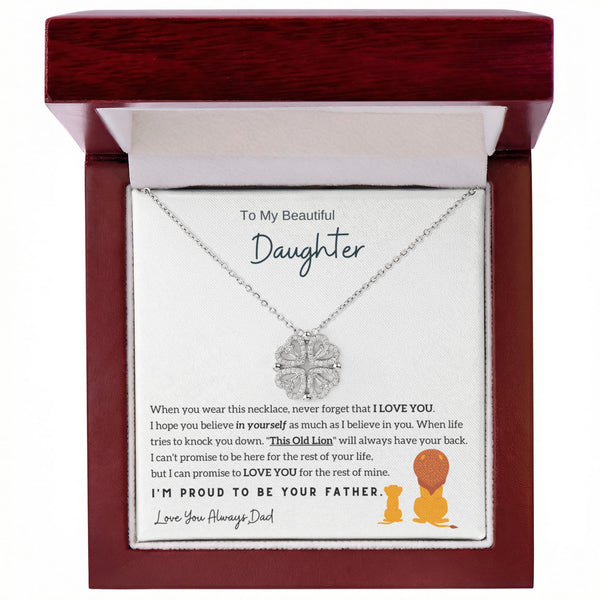 To My Beautiful Daughter, I'm proud to be your Father - Magnetic Hearts