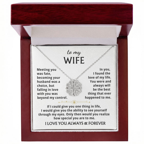 (Only a few left) TO MY WIFE, falling in love with you was beyond my control - Magnetic Hearts