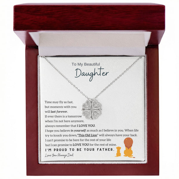 To My Beautiful Daughter, always remember that I LOVE YOU - Magnetic Hearts