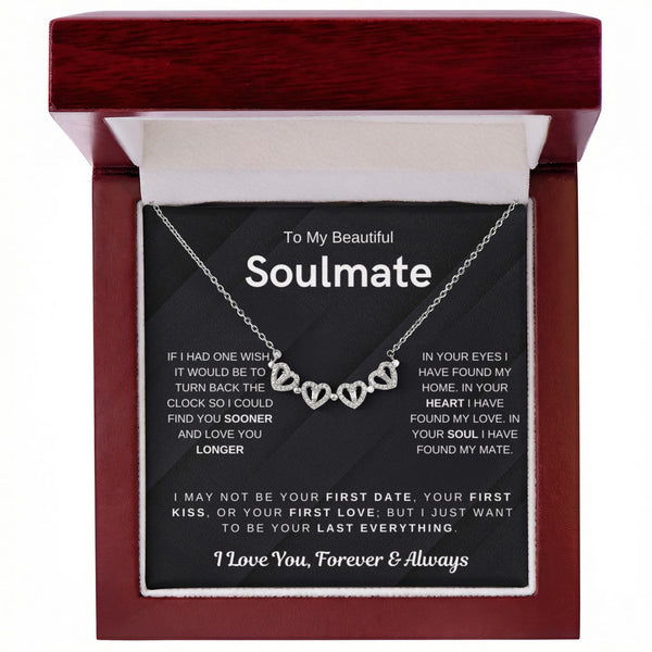 To My Beautiful Soulmate, I Have Found My Home - Magnetic Hearts