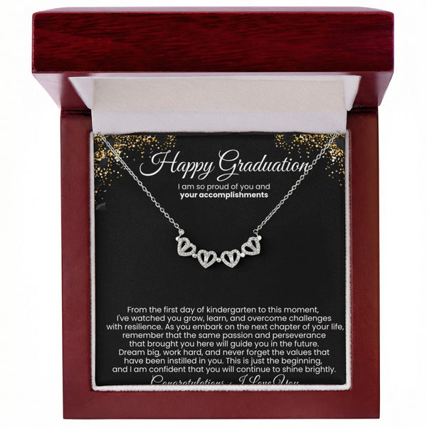 (Only a few left) Happy Graduation, I am so proud of you and your accomplishments - Magnetic Hearts
