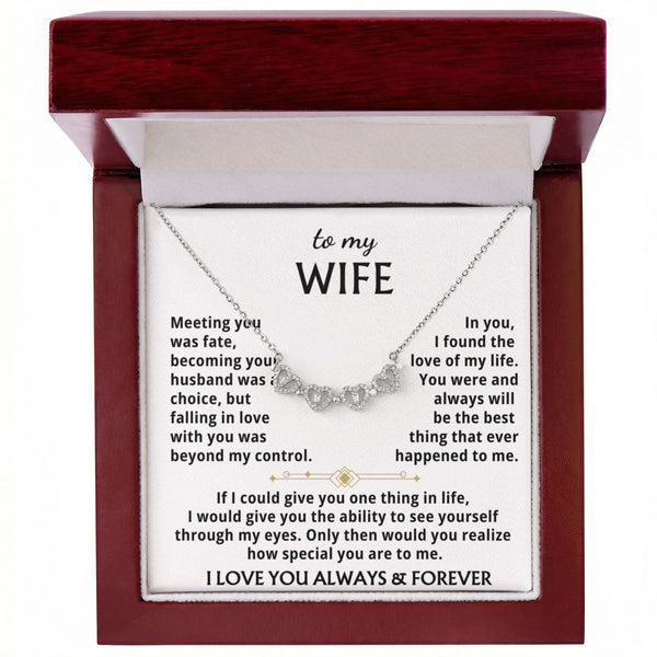 (Only a few left) TO MY WIFE, falling in love with you was beyond my control - Magnetic Hearts
