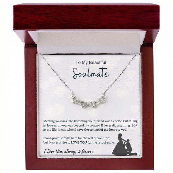 To My Beautiful Soulmate, LOVE YOU for the rest of mine - Magnetic Hearts