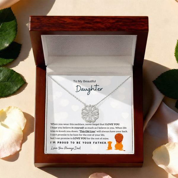 To My Beautiful Daughter, I'm proud to be your Father - Magnetic Hearts
