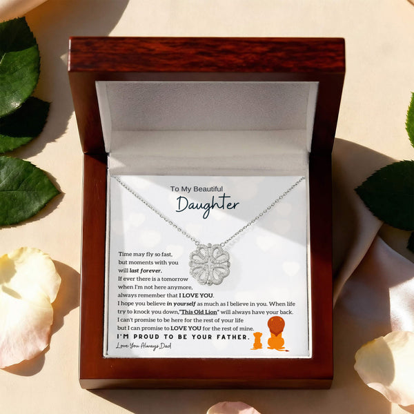 To My Beautiful Daughter, always remember that I LOVE YOU - Magnetic Hearts