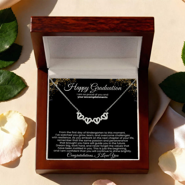 (Only a few left) Happy Graduation, I am so proud of you and your accomplishments - Magnetic Hearts