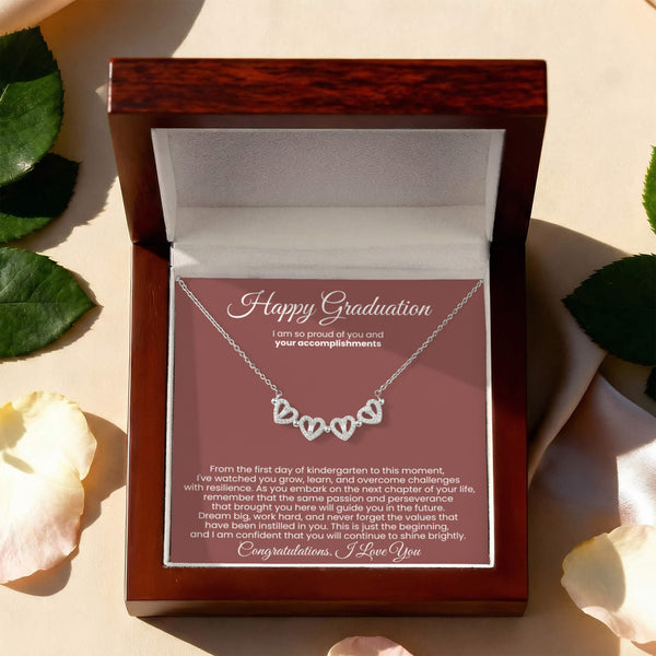 Happy Graduation, I am so proud of you and your accomplishments - Magnetic Hearts