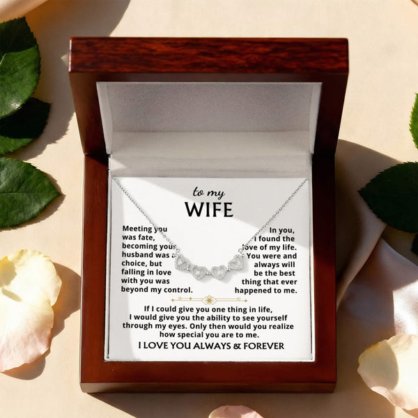 (Only a few left) TO MY WIFE, falling in love with you was beyond my control - Magnetic Hearts