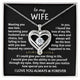 TO MY WIFE, falling in love with you was beyond my control - Love You Always