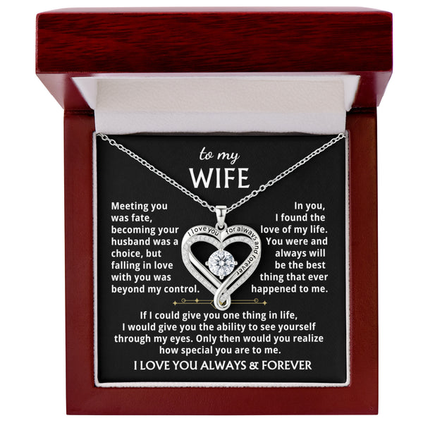 TO MY WIFE, falling in love with you was beyond my control - Love You Always