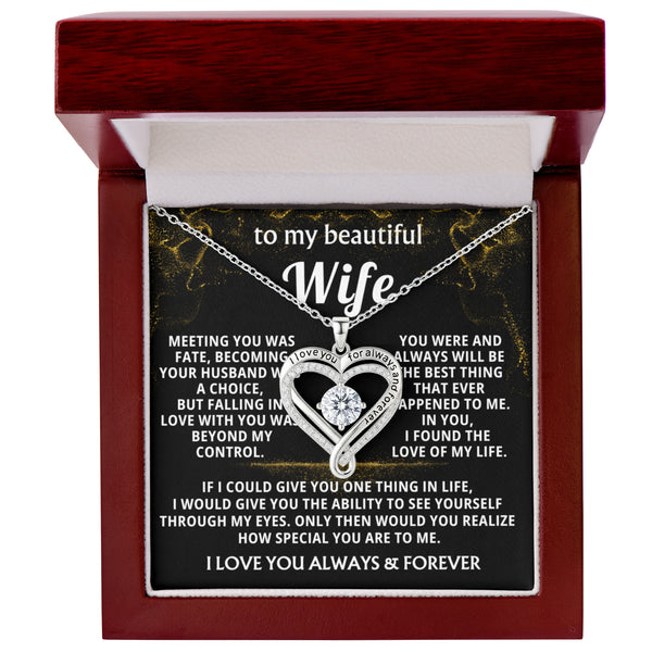 [Almost Sold Out]  TO MY WIFE, falling in love with you was beyond my control - Love You Always