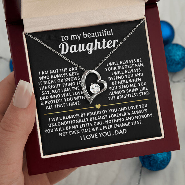 To My Daughter - Love Dad - Biggest Fan
