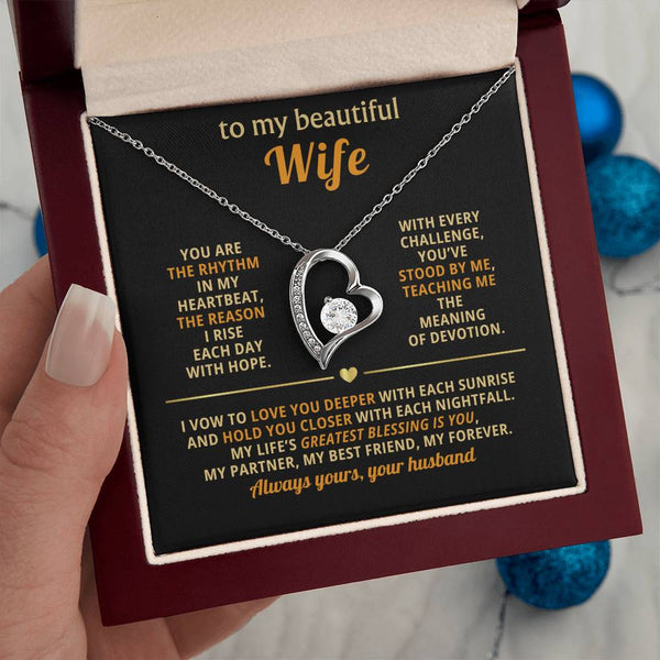 To my beautiful Wife, You are the rhythm in my heartbeat ( Almost Gone )