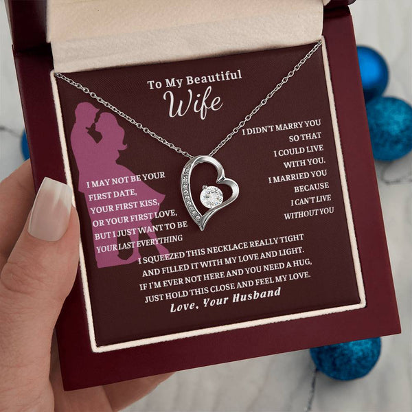 To My Wife , Gift For Soulmate , Gift For Wife, Wife Birthday Gift, Anniversary Gift For Wife, Wife Necklace