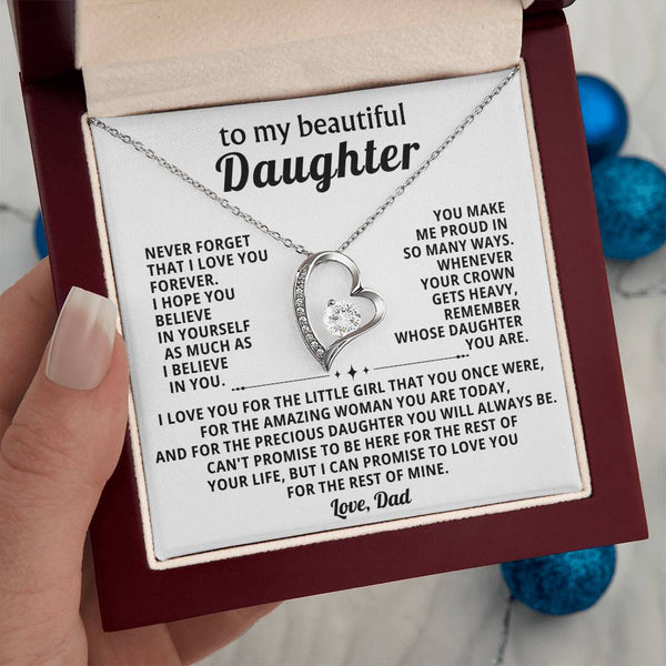 To My beautiful Daughter - THE PRECIOUS DAUGHTER YOU WILL ALWAYS BE (Almost Gone)