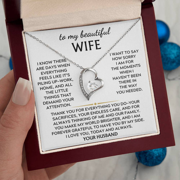 To My Beautiful Wife, Thank you for everything you do [Only a few left]