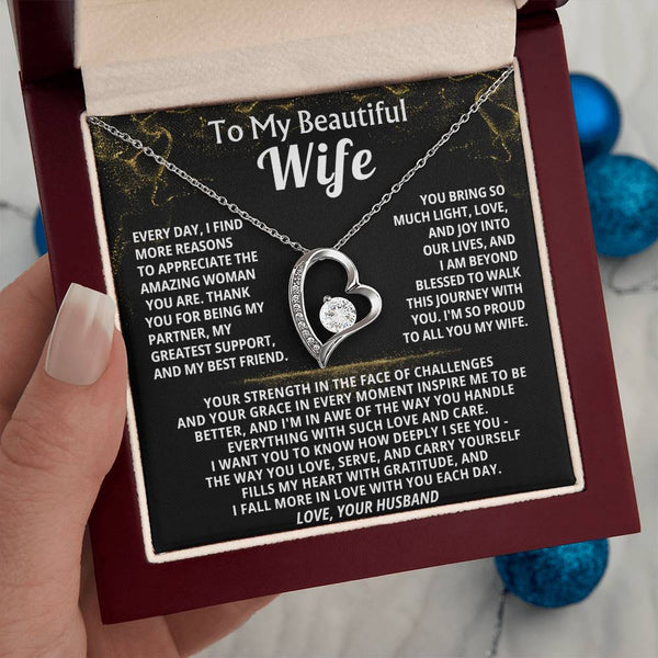 To My Beautiful Wife - Every day, I find more reasons to appreciate the amazing woman you are ( Almost Gone )