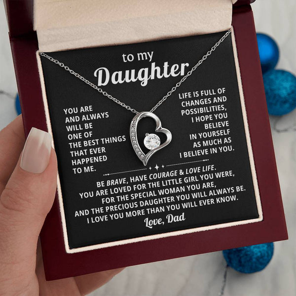 TO MY DAUGHTER - You are loved for the little girl you were