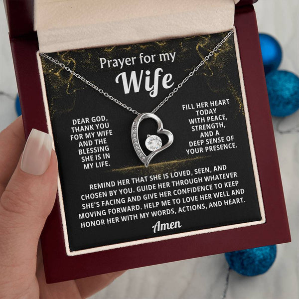 Prayer for my wife - Fill her heart today with peace