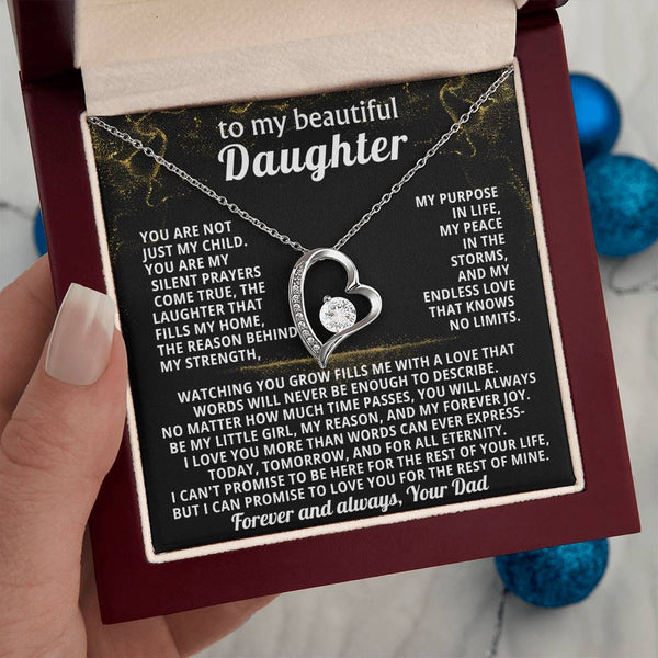 TO MY BEAUTIFUL DAUGHTER, You are my silent prayers come true