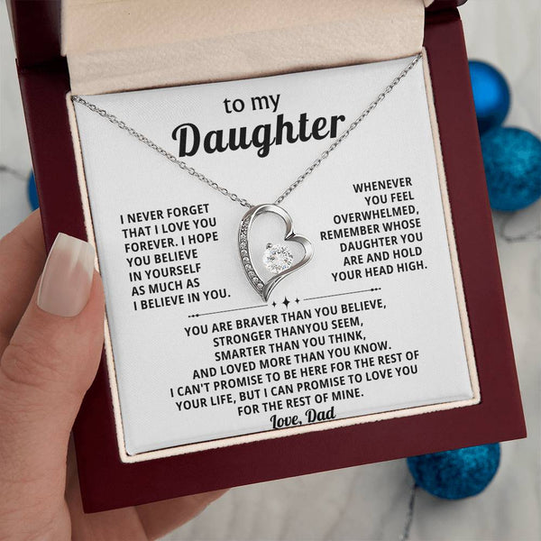 (Only a few left) TO MY DAUGHTER -  HOLD YOUR HEAD HIGH