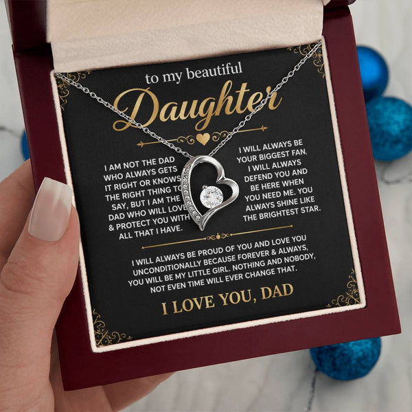 To My Beautiful Daughter,I will always be your biggest fan - my little girl