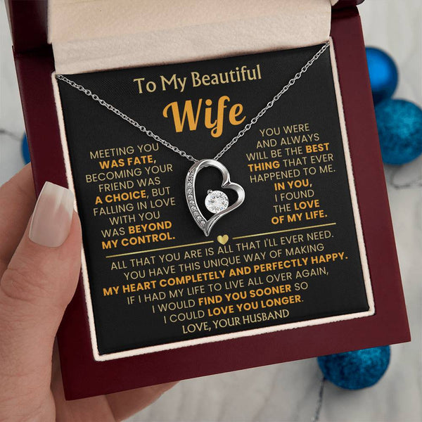 (Almost Gone) TO MY BEAUTIFUL WIFE - My heart completely and perfectly happy
