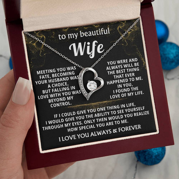 To My Beautiful Wife - I Love You Forever