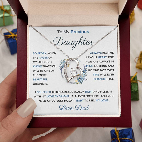 To My Precious  Daughter - You Will Be One Of The Most Beautiful Chapters - From Dad