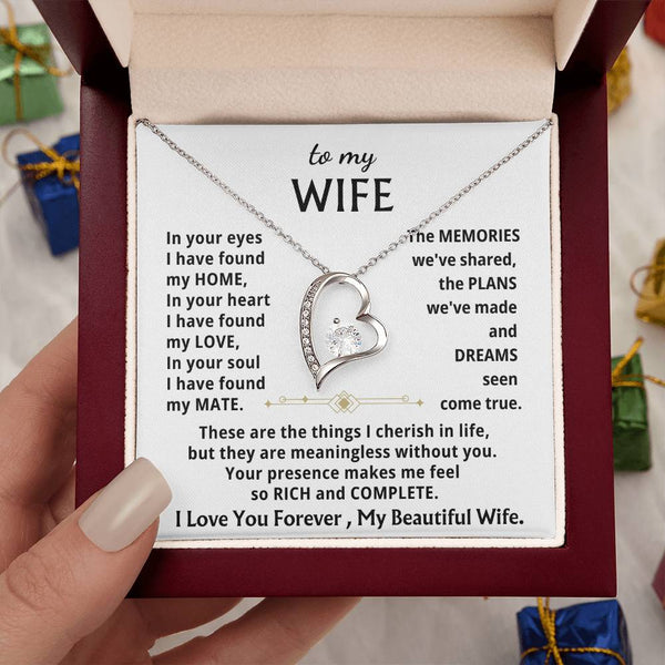 [ Only A Few Left ] To My Beloved Wife, Your presence makes me feel so rich and complete