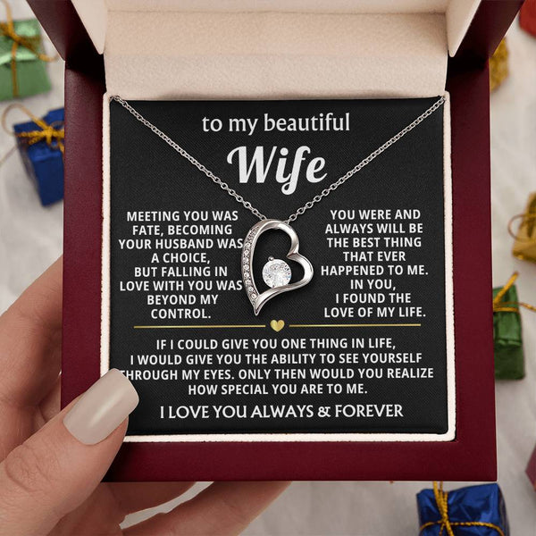 (Only a few left)  To My Beautiful Wife - I found the love of my life