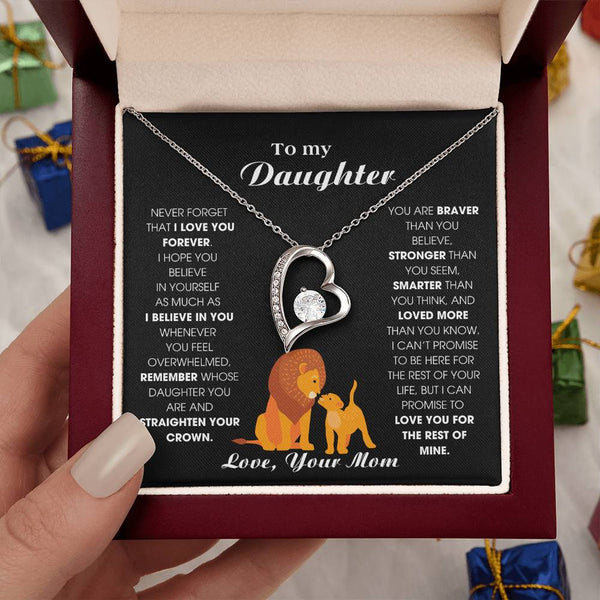 [ Few left only ] To My Daughter From Mom, Never Forget That I Love You Forever (Forever Love)