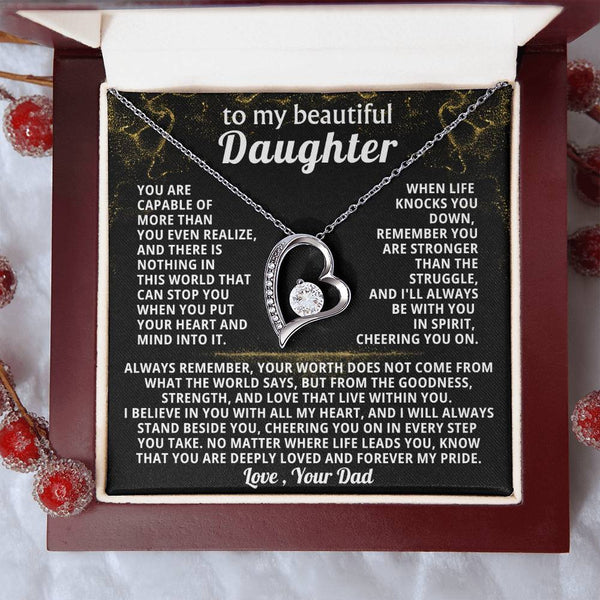 TO MY BEAUTIFUL DAUGHTER, You are capable of more than you even realize