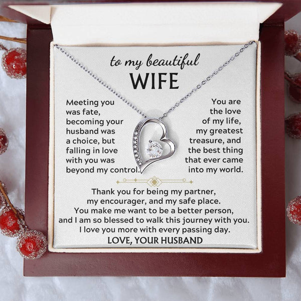 To My Beautiful Wife - my greatest treasure (Almost Gone)