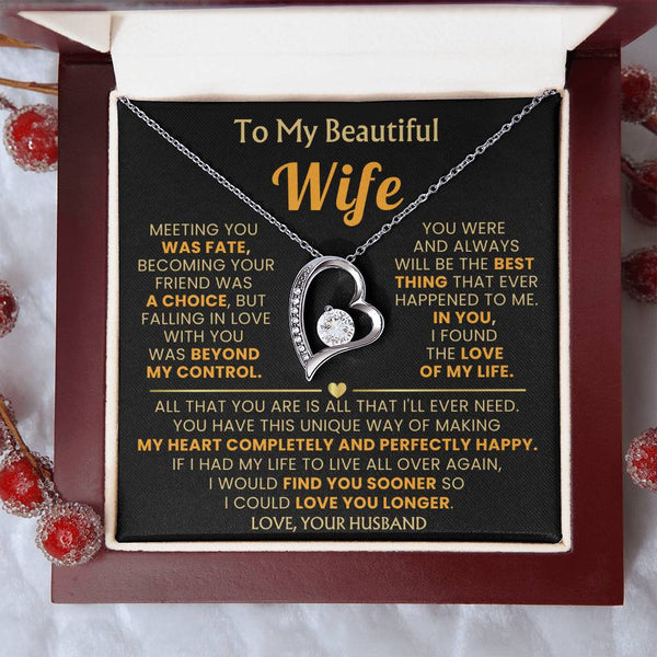 (Almost Gone) TO MY BEAUTIFUL WIFE - My heart completely and perfectly happy