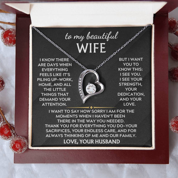 To My Beautiful Wife, Thank you for everything you do