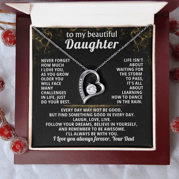 TO MY BEAUTIFUL DAUGHTER, Follow your dreams, believe in yourself, and remember to be awesome