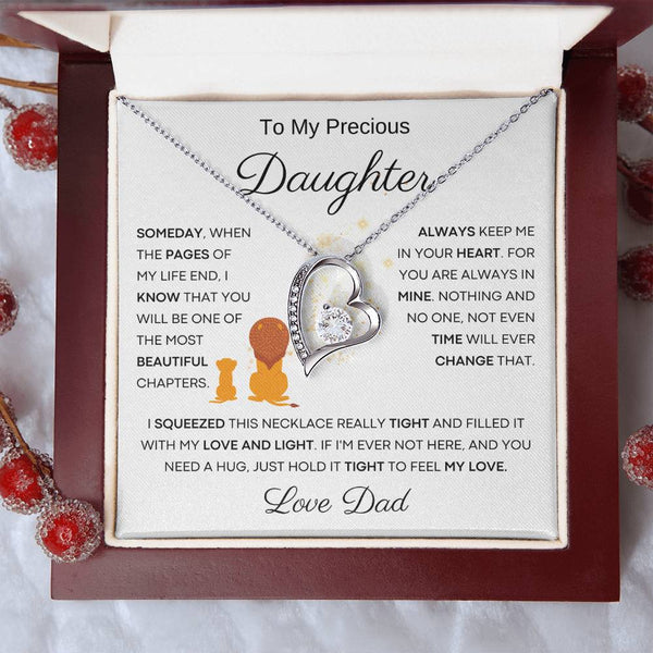 To My Precious Daughter From Dad - The Most Beautiful Chapters - Lion White