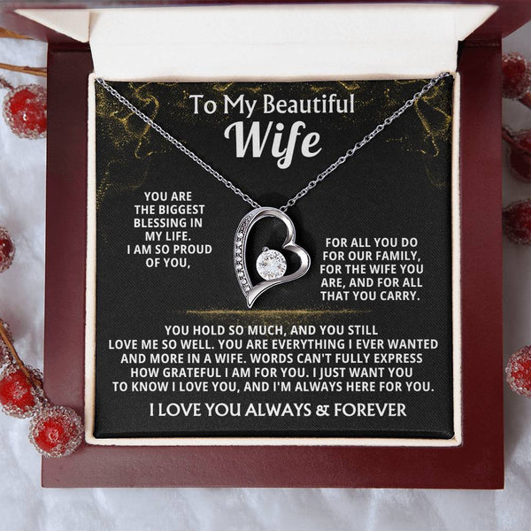 To My Beautiful Wife, You are the biggest blessing in my life