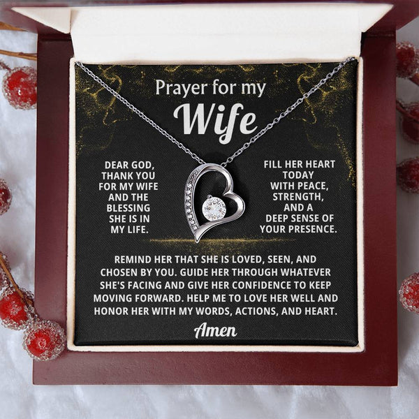 Prayer for my wife - Fill her heart today with peace