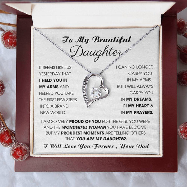 To My Beautiful Daughter, I will always carry you in my DREAMS, in my HEART & in my PRAYERS [ Forever Love ]