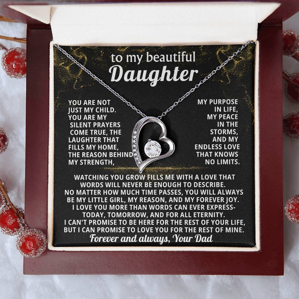 TO MY BEAUTIFUL DAUGHTER, You are my silent prayers come true