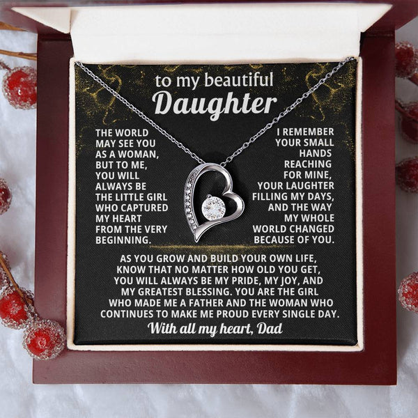 TO MY BEAUTIFUL DAUGHTER,The way my whole world changed because of you