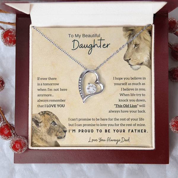 To My Beautiful Daughter - This Old Lion will always have your back [Only a few left]