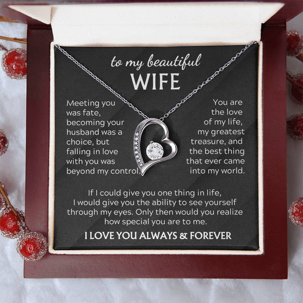 To my beautiful WIFE - My greatest treasure